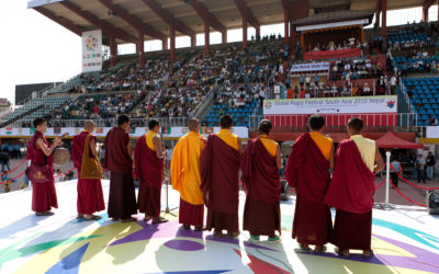 Dr. Hyun Jin Moon Gives Keynote Address at the GPLC Kathmandu, Nepal in 2010