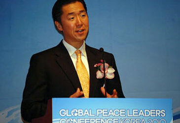 Dr. Hyun Jin Moon’s Keynote Speech at the Global Peace Leadership Conference 2010 in Seoul, Korea